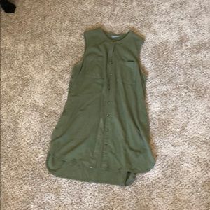 Olive Green Tank Top